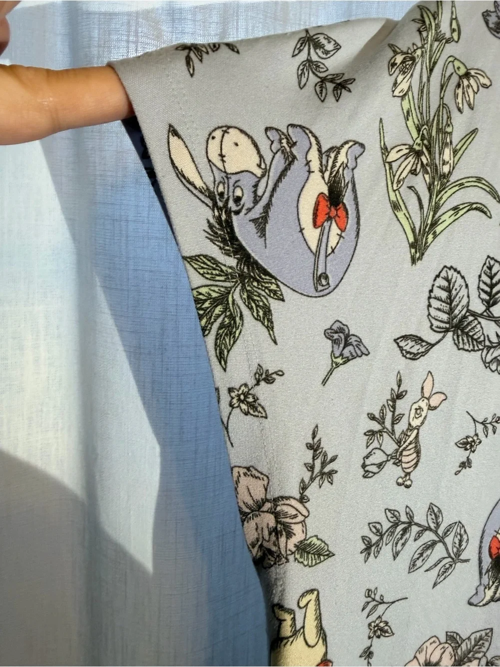 Disney Winnie the Pooh Floral PJ Dress – Size Medium - Picture 5 of 9